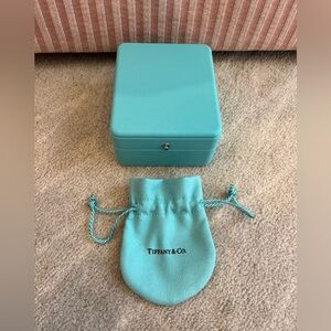 NWOT Tiffany & Co. Turquoise Box and Tiffany Pouch